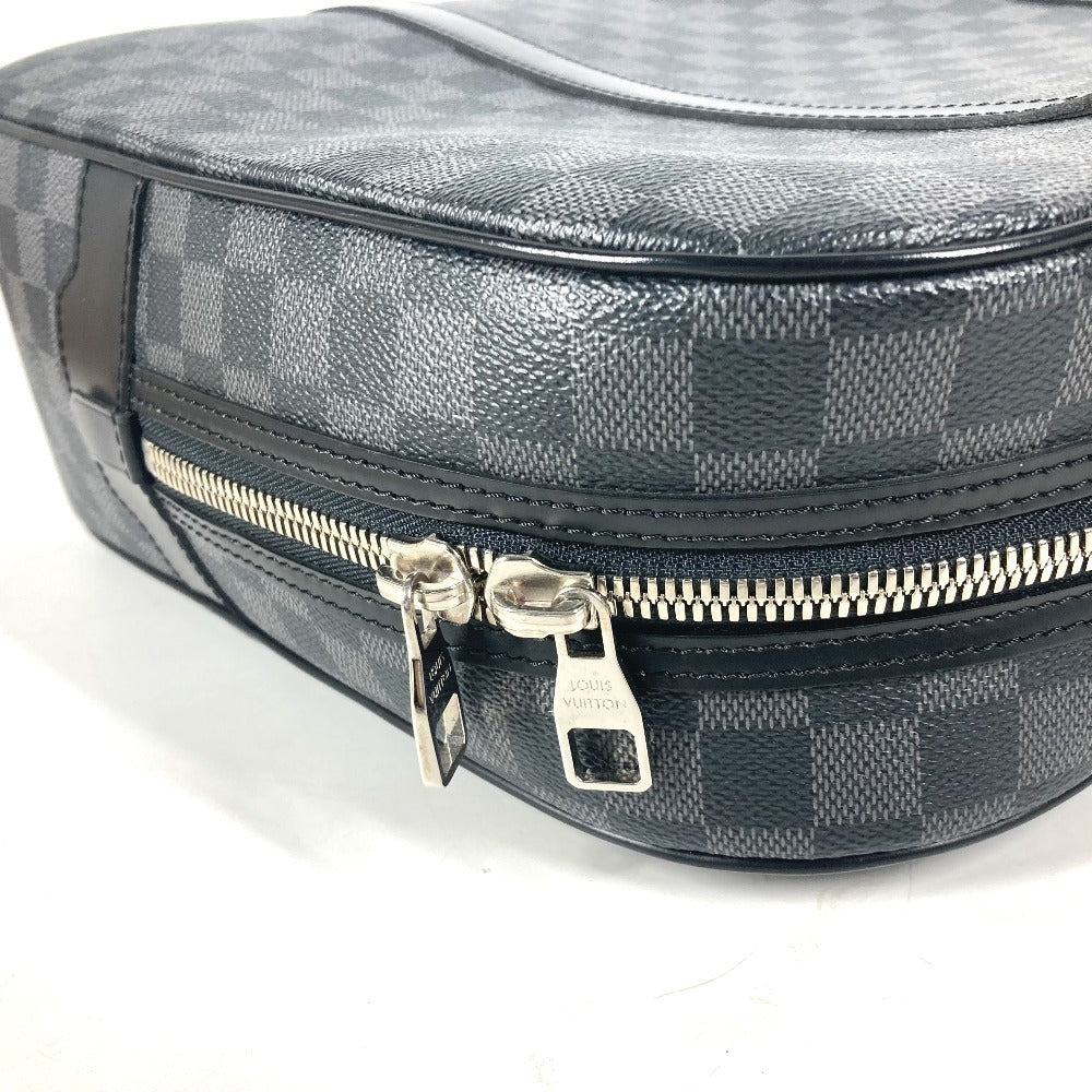 LOUIS VUITTON N51195 ダミエグラフィット ポルト ドキュマン ヴォワヤージュ 書類バッグ ブリーフケース カバン ハンドバッグ ビジネスバッグ ダミエグラフィットキャンバス メンズ ブラック