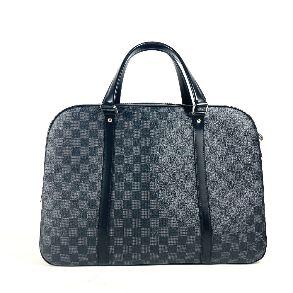 LOUIS VUITTON N51195 ダミエグラフィット ポルト ドキュマン ヴォワヤージュ 書類バッグ ブリーフケース カバン ハンドバッグ ビジネスバッグ ダミエグラフィットキャンバス メンズ ブラック