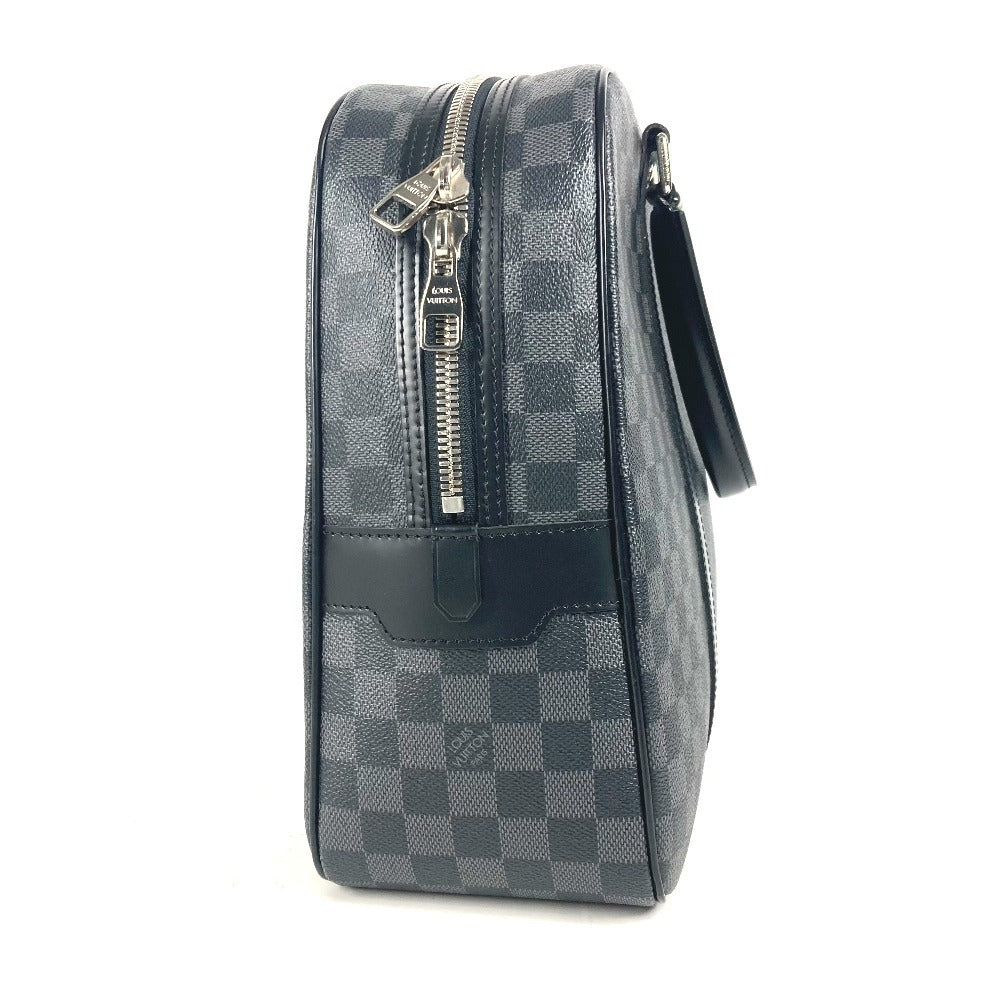 LOUIS VUITTON N51195 ダミエグラフィット ポルト ドキュマン ヴォワヤージュ 書類バッグ ブリーフケース カバン ハンドバッグ ビジネスバッグ ダミエグラフィットキャンバス メンズ ブラック