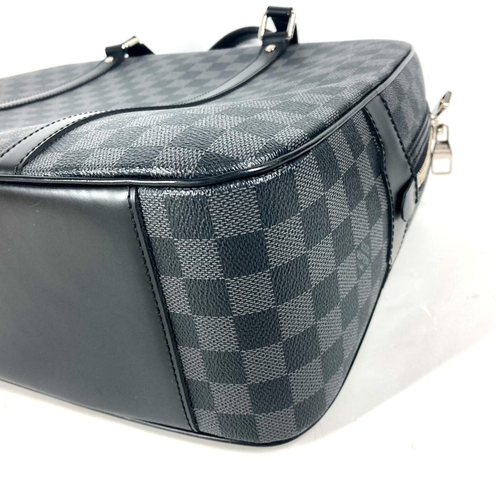 LOUIS VUITTON N51195 ダミエグラフィット ポルト ドキュマン ヴォワヤージュ 書類バッグ ブリーフケース カバン ハンドバッグ ビジネスバッグ ダミエグラフィットキャンバス メンズ ブラック