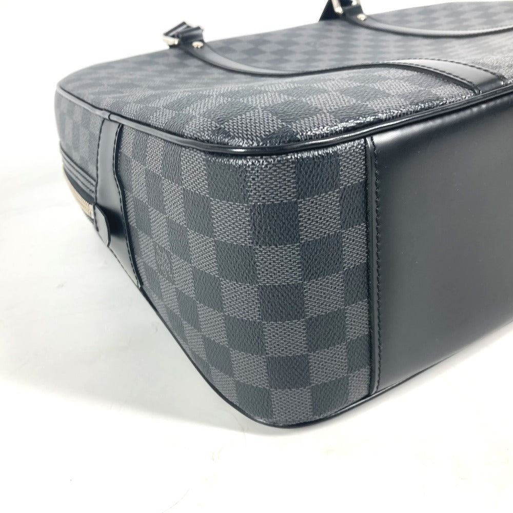 LOUIS VUITTON N51195 ダミエグラフィット ポルト ドキュマン ヴォワヤージュ 書類バッグ ブリーフケース カバン ハンドバッグ ビジネスバッグ ダミエグラフィットキャンバス メンズ ブラック