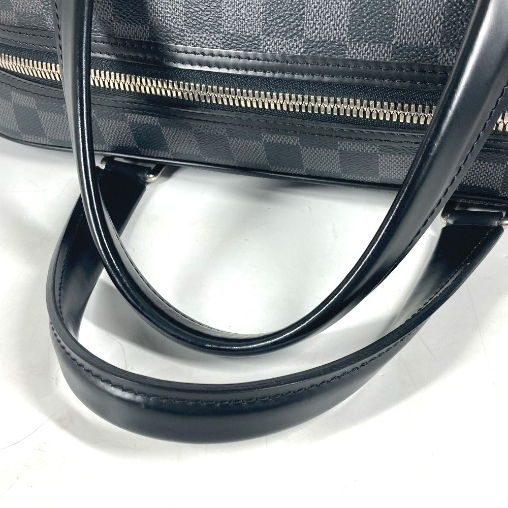 LOUIS VUITTON N51195 ダミエグラフィット ポルト ドキュマン ヴォワヤージュ 書類バッグ ブリーフケース カバン ハンドバッグ ビジネスバッグ ダミエグラフィットキャンバス メンズ ブラック