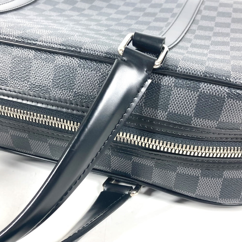 LOUIS VUITTON N51195 ダミエグラフィット ポルト ドキュマン ヴォワヤージュ 書類バッグ ブリーフケース カバン ハンドバッグ ビジネスバッグ ダミエグラフィットキャンバス メンズ ブラック