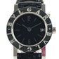 BVLGARI BB23SS ブルガリブルガリ ロゴ レディース腕時計 ウォッチ 腕時計 SS レディース ブラック