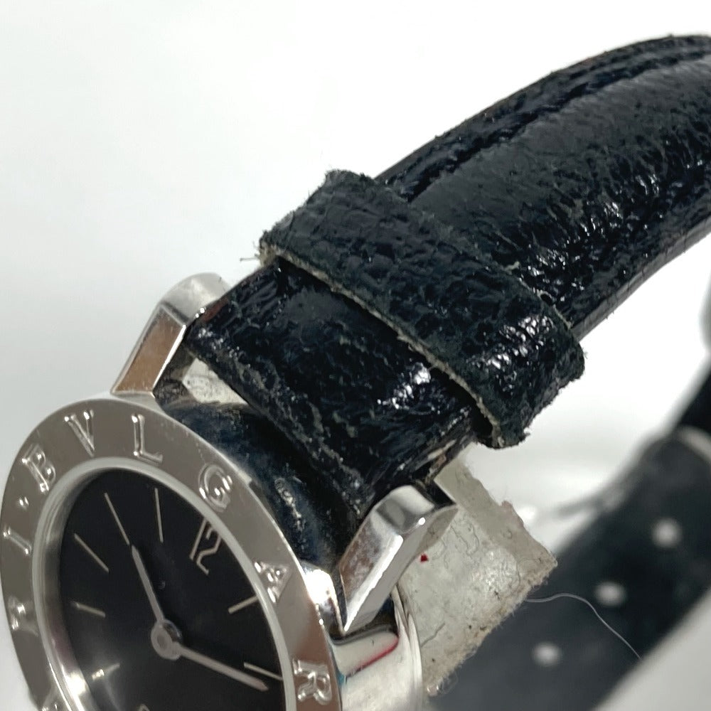 BVLGARI BB23SS ブルガリブルガリ ロゴ レディース腕時計 ウォッチ 腕時計 SS レディース ブラック