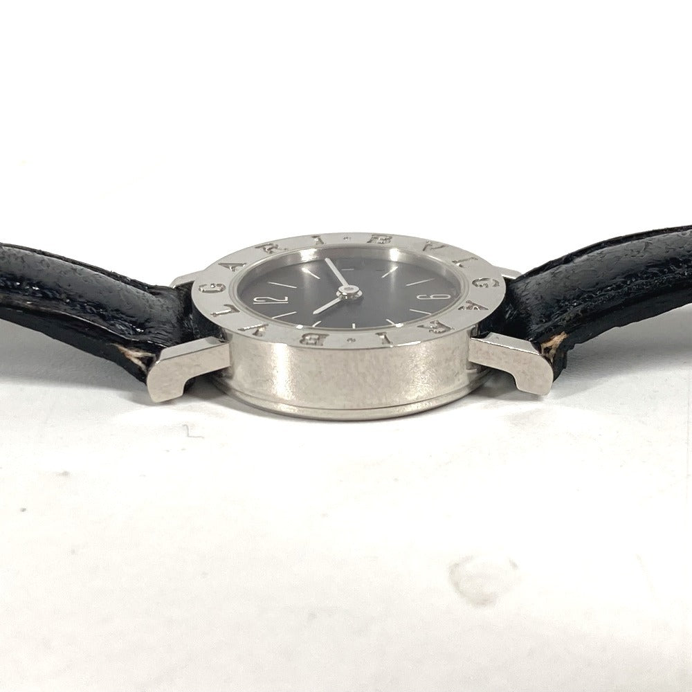 BVLGARI BB23SS ブルガリブルガリ ロゴ レディース腕時計 ウォッチ 腕時計 SS レディース ブラック
