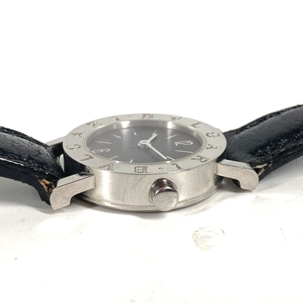 BVLGARI BB23SS ブルガリブルガリ ロゴ レディース腕時計 ウォッチ 腕時計 SS レディース ブラック