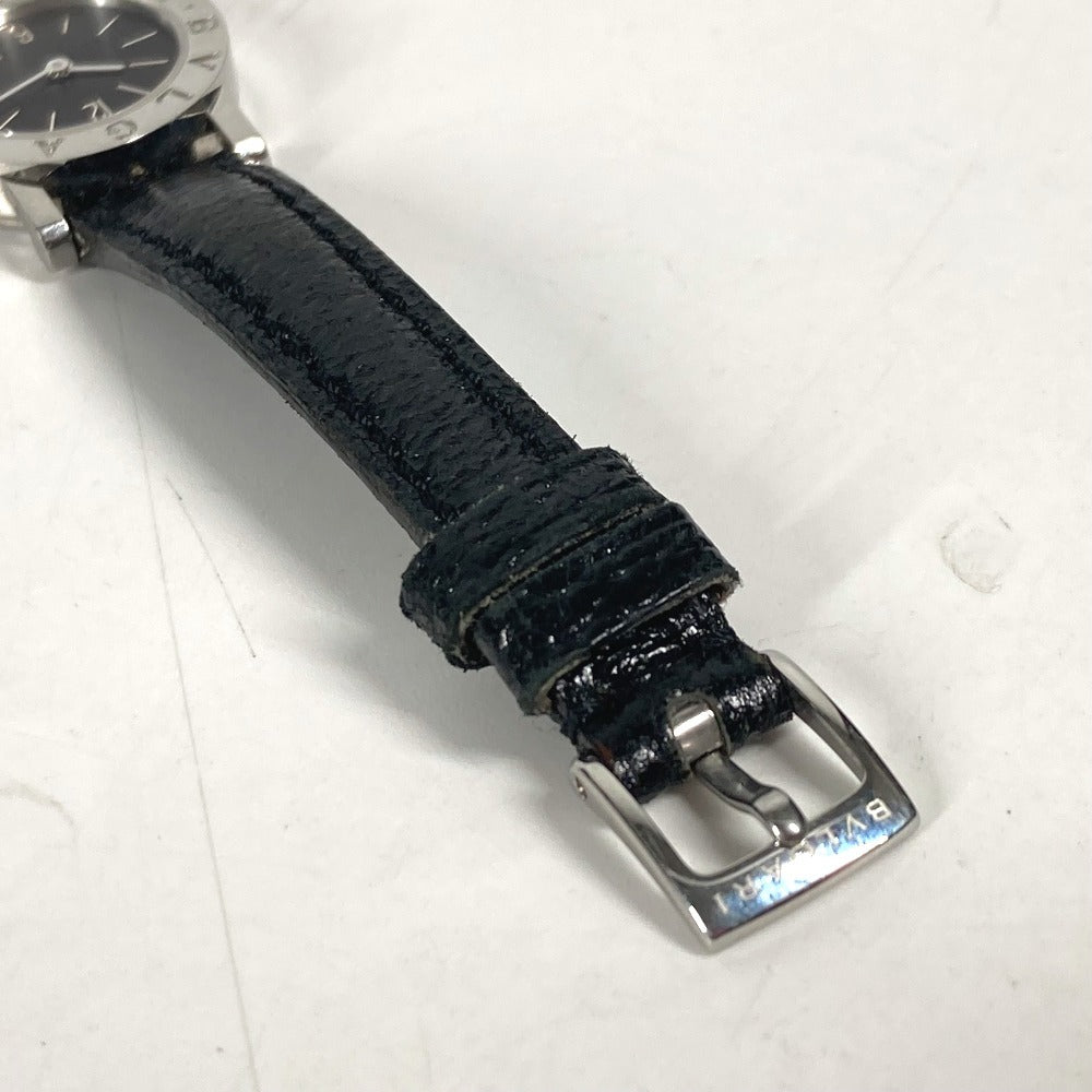 BVLGARI BB23SS ブルガリブルガリ ロゴ レディース腕時計 ウォッチ 腕時計 SS レディース ブラック