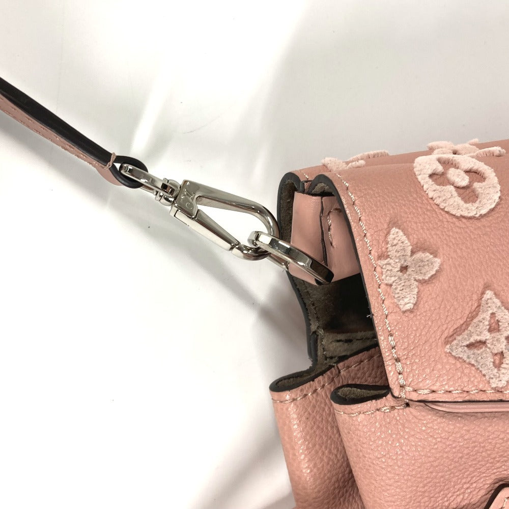 LOUIS VUITTON M94639 Monogram Vellore Tote W BB Shoulder Bag 2WAY Bag Shoulder Bag Hand Bag Tote Bag Leather Magnolia pink Used