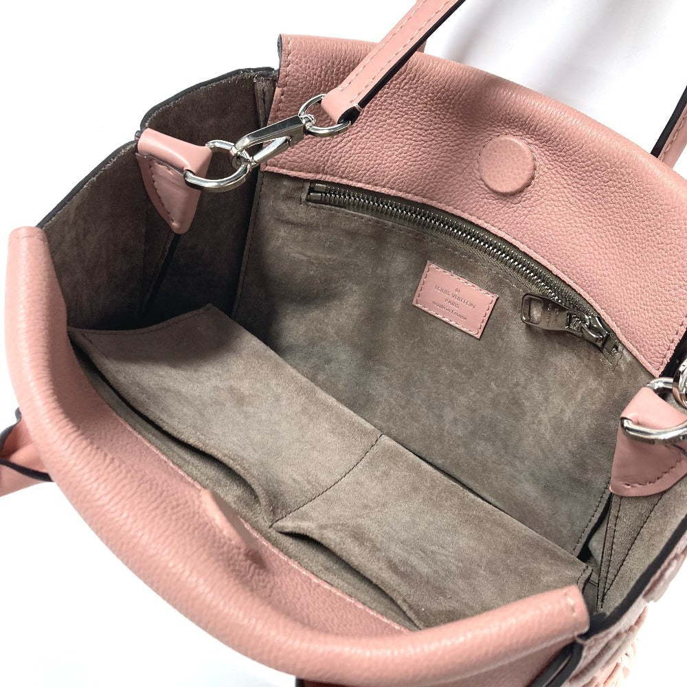 LOUIS VUITTON M94639 Monogram Vellore Tote W BB Shoulder Bag 2WAY Bag Shoulder Bag Hand Bag Tote Bag Leather Magnolia pink Used