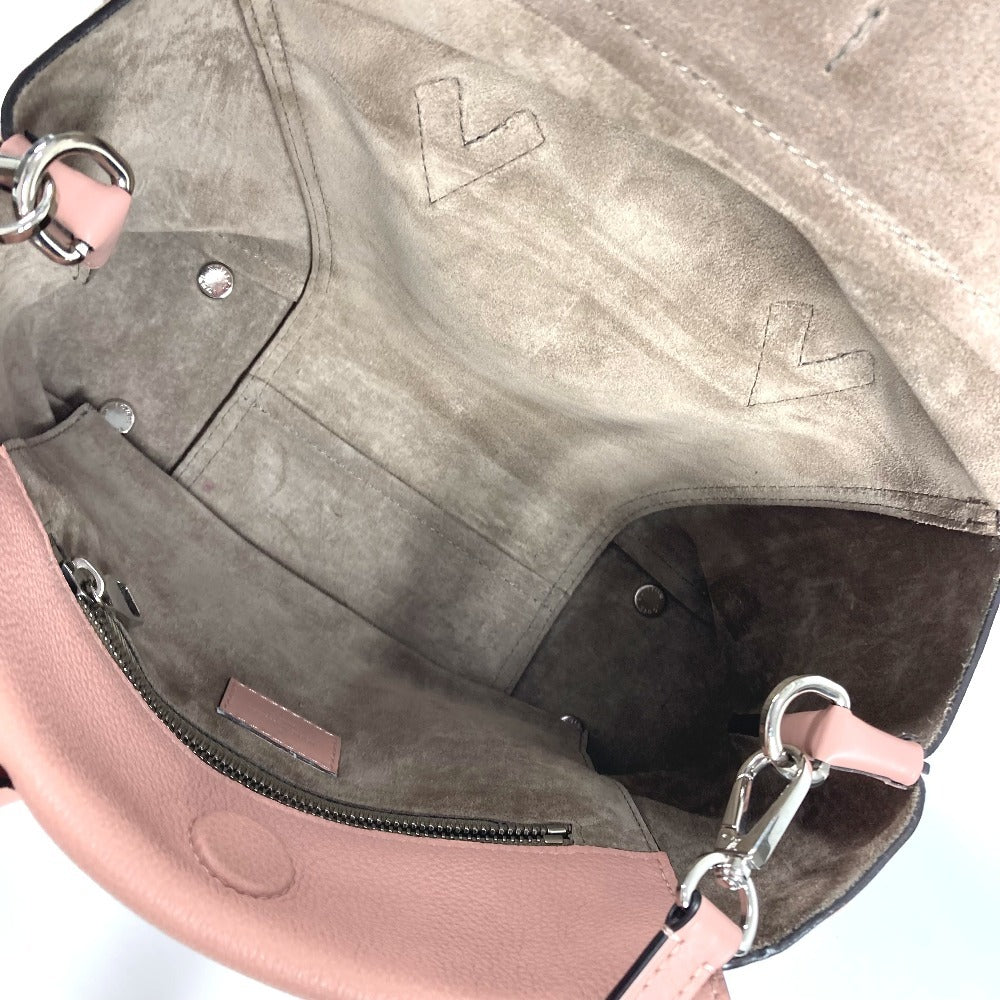 LOUIS VUITTON M94639 Monogram Vellore Tote W BB Shoulder Bag 2WAY Bag Shoulder Bag Hand Bag Tote Bag Leather Magnolia pink Used