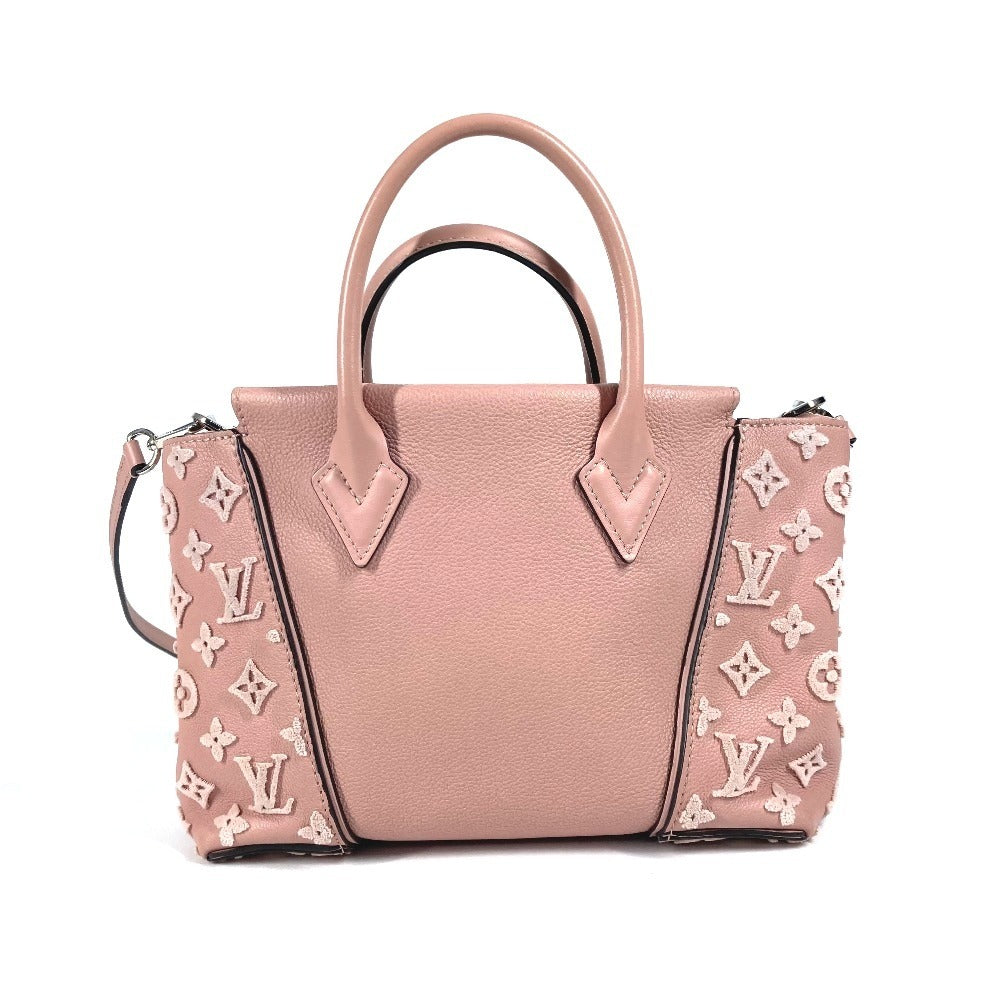 LOUIS VUITTON M94639 Monogram Vellore Tote W BB Shoulder Bag 2WAY Bag Shoulder Bag Hand Bag Tote Bag Leather Magnolia pink Used