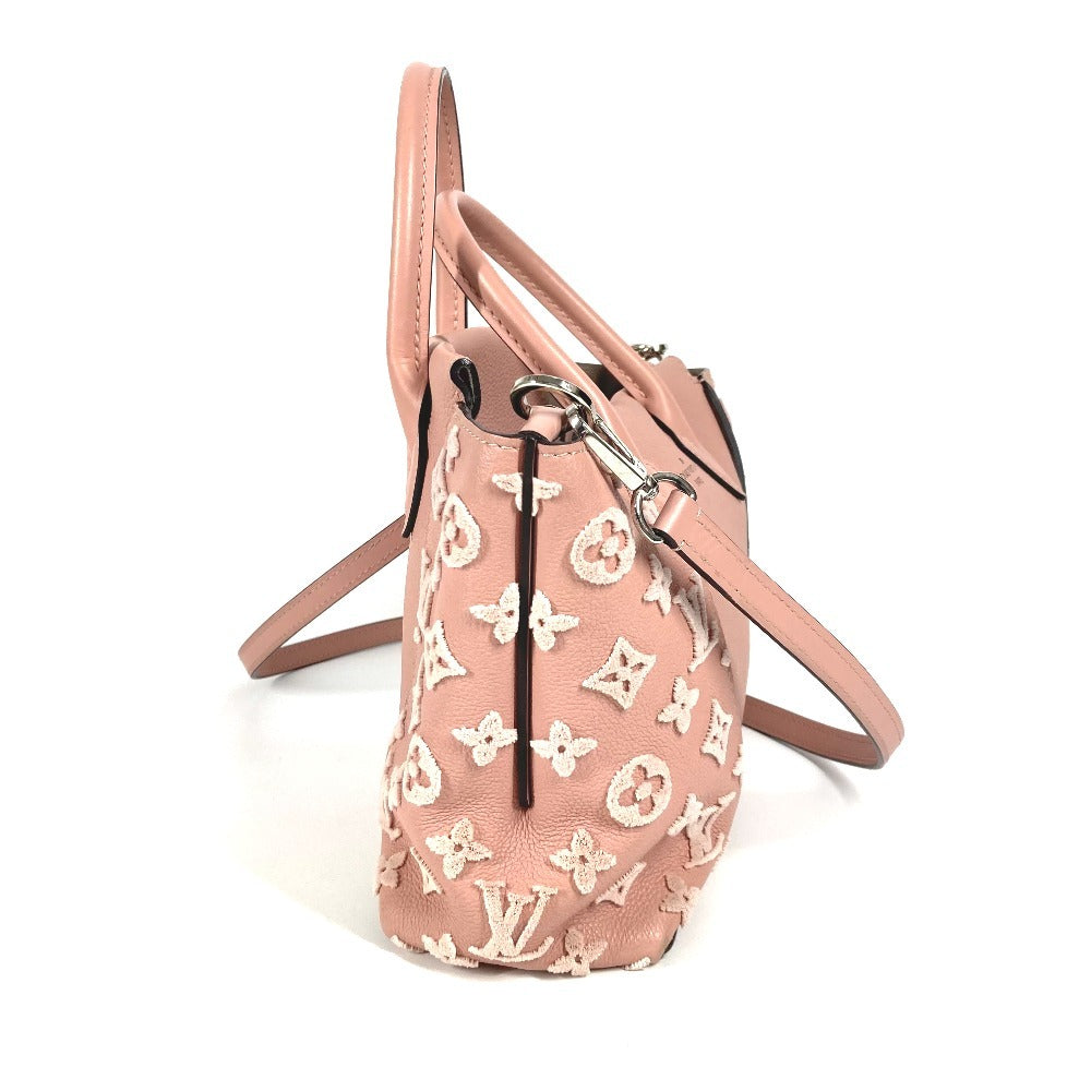 LOUIS VUITTON M94639 Monogram Vellore Tote W BB Shoulder Bag 2WAY Bag Shoulder Bag Hand Bag Tote Bag Leather Magnolia pink Used