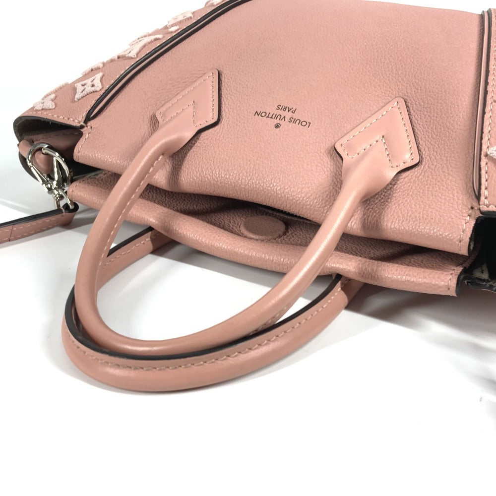 LOUIS VUITTON M94639 Monogram Vellore Tote W BB Shoulder Bag 2WAY Bag Shoulder Bag Hand Bag Tote Bag Leather Magnolia pink Used
