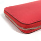 HERMES Azap Long Silk-In Long wallet Zip Around Long Wallet Epsom Bougainvillea Used