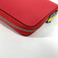 HERMES Azap Long Silk-In Long wallet Zip Around Long Wallet Epsom Bougainvillea Used