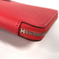 HERMES Azap Long Silk-In Long wallet Zip Around Long Wallet Epsom Bougainvillea Used