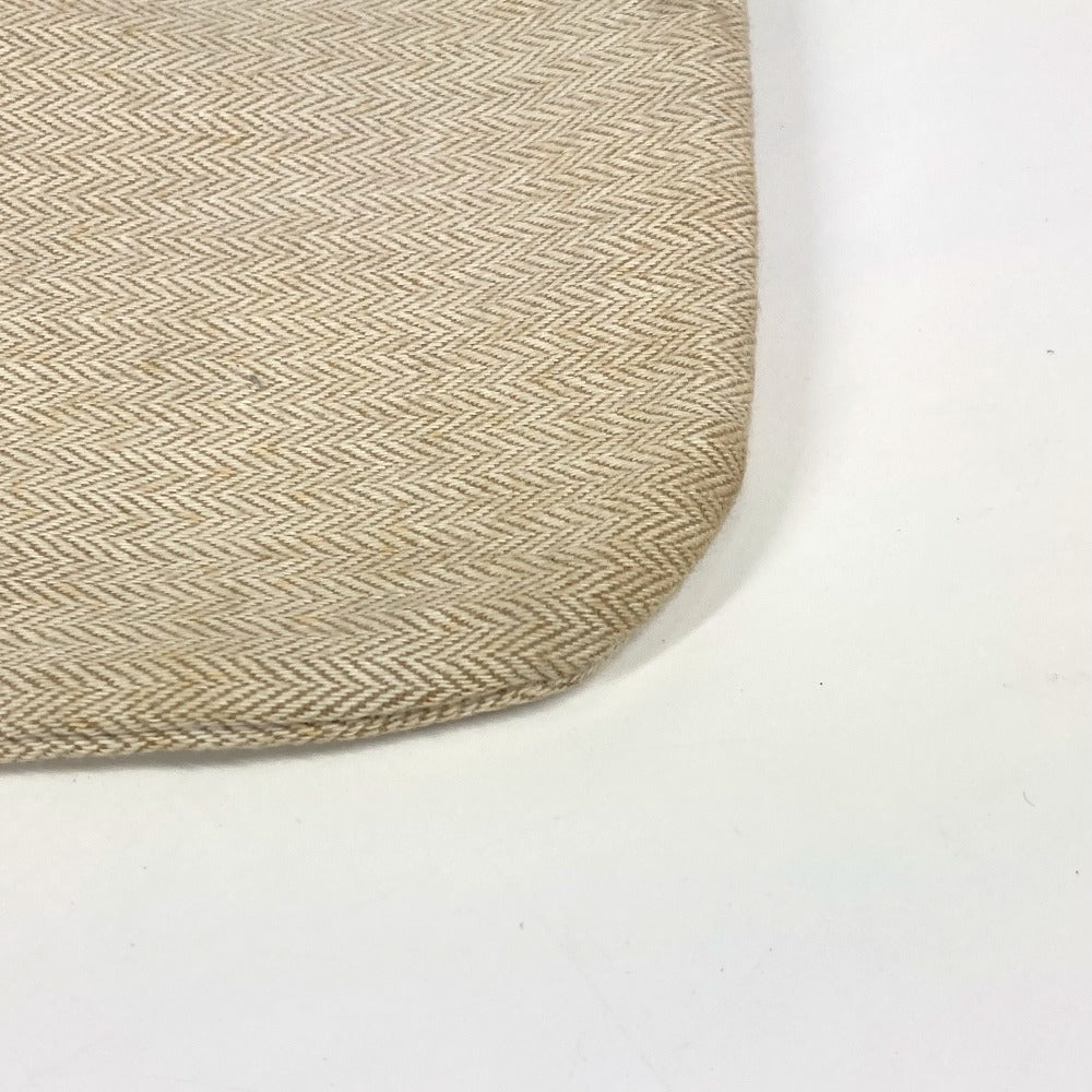 HERMES Sac Aline GM bag shawl Shoulder Bag cotton White/natural Used
