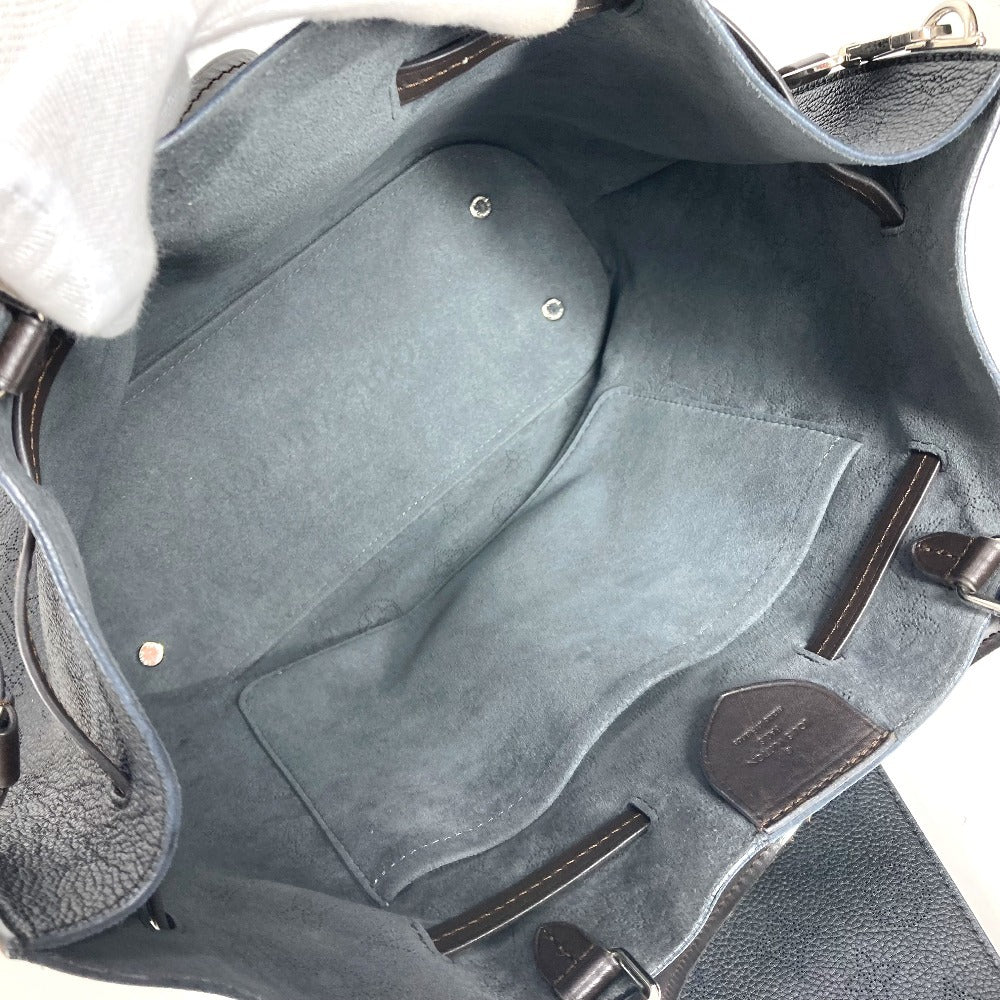 LOUIS VUITTON M54402 モノグラム マヒナ ジロラッタ カバン 肩掛け 2WAYバッグ ショルダーバッグ 巾着 ハンドバッグ トートバッグ モノグラムマヒナレザー レディース ノワール ブラック