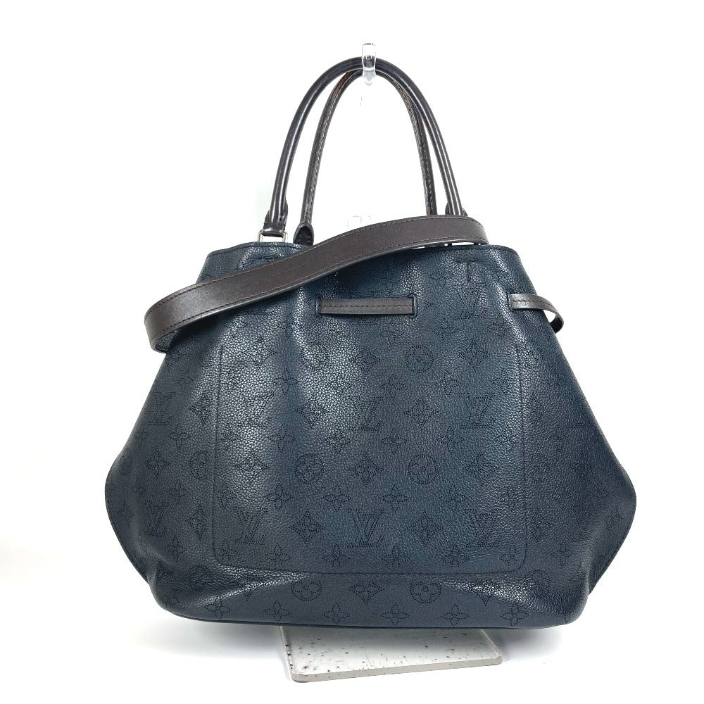 LOUIS VUITTON M54402 モノグラム マヒナ ジロラッタ カバン 肩掛け 2WAYバッグ ショルダーバッグ 巾着 ハンドバッグ トートバッグ モノグラムマヒナレザー レディース ノワール ブラック