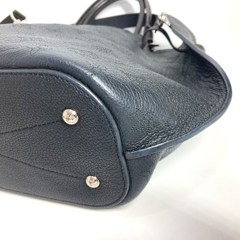 LOUIS VUITTON M54402 モノグラム マヒナ ジロラッタ カバン 肩掛け 2WAYバッグ ショルダーバッグ 巾着 ハンドバッグ トートバッグ モノグラムマヒナレザー レディース ノワール ブラック