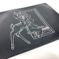 GIVENCHY Paris ディズニー DISNEY バンビ BAMBI カバン セカンドバッグ ポーチ クラッチバッグ レザー ユニセックス ブラック