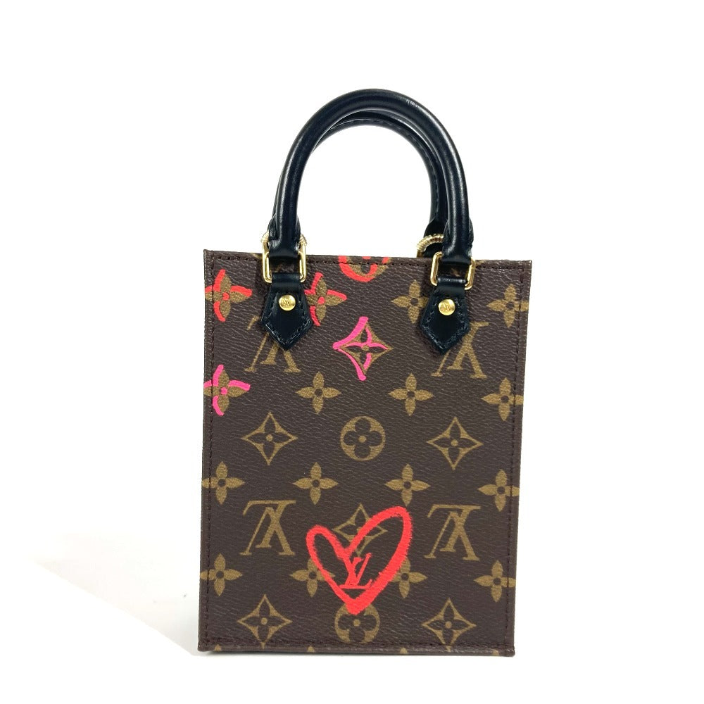 LOUIS VUITTON M80839 Monogram Fall in Love China Exclusive Petite - Sac Plat Bags Handbag Crossbody Shoulder Bag MonogramCanvas Brown/Red Used