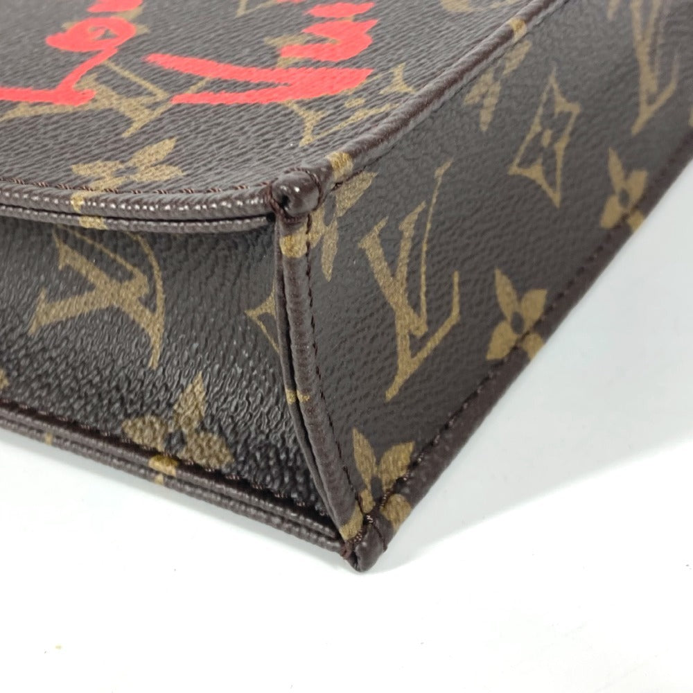 LOUIS VUITTON M80839 Monogram Fall in Love China Exclusive Petite - Sac Plat Bags Handbag Crossbody Shoulder Bag MonogramCanvas Brown/Red Used
