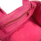 PRADA 1BG642 カナパ ロゴ M カバン ハンドバッグ トートバッグ キャンバス レディース ピンク