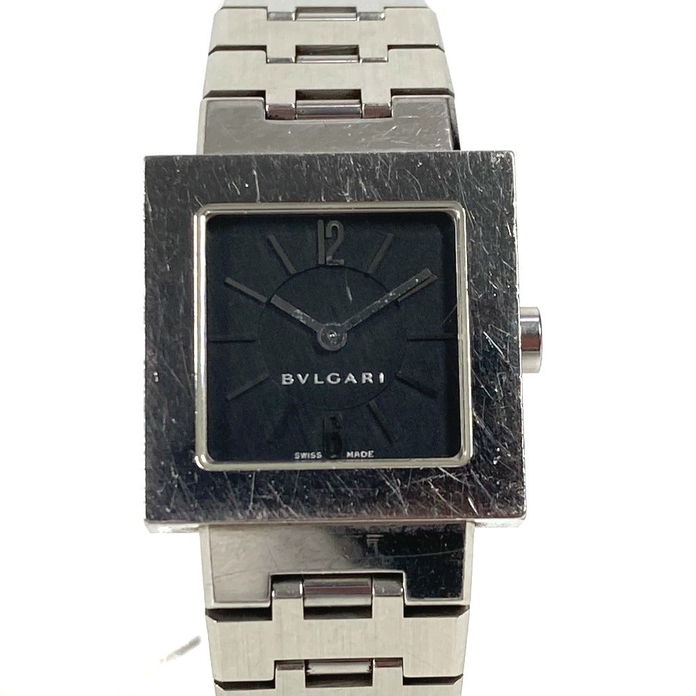BVLGARI SQ22SS スクエア クアドラード レディースウォッチ 腕時計 SS レディース シルバー