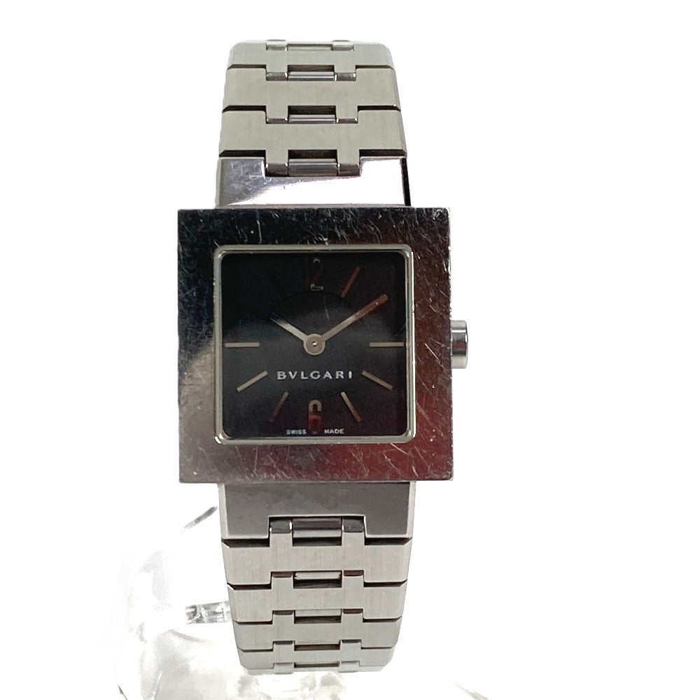 BVLGARI SQ22SS スクエア クアドラード レディースウォッチ 腕時計 SS レディース シルバー