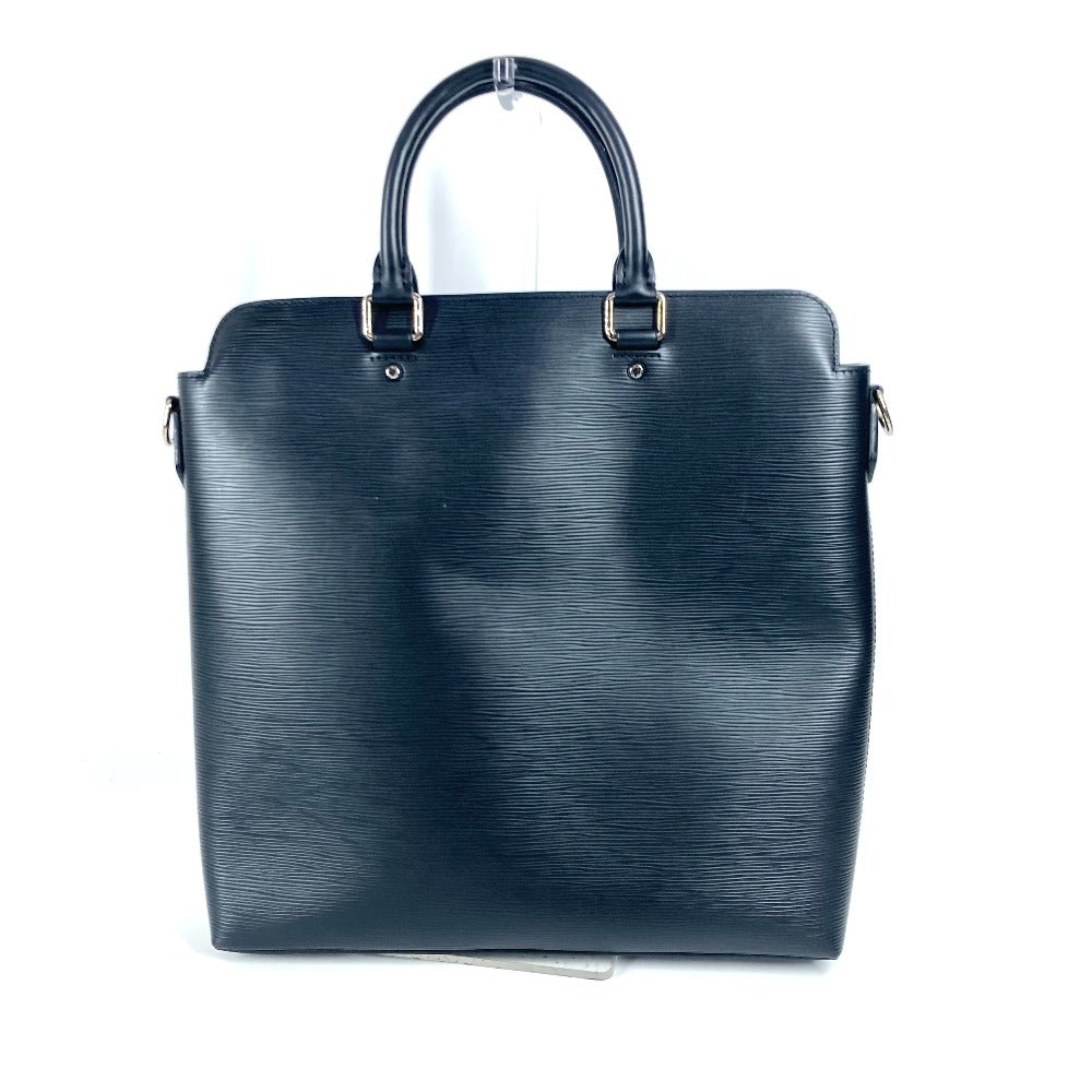 LOUIS VUITTON M58847 Epi Brooks Tote Bag, Handbag, Tote Bag, Shoulder Bag, Business Bag, Epi Leather, Men's, Noir Black