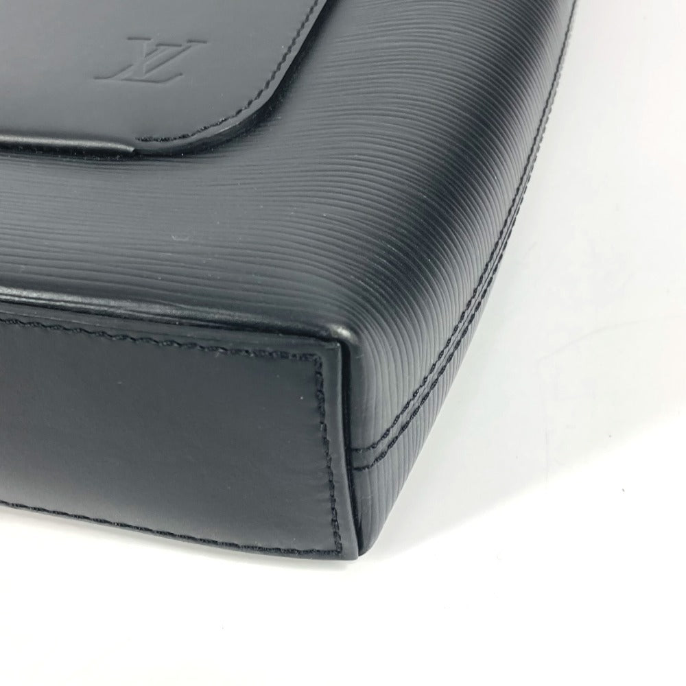 LOUIS VUITTON M58847 Epi Brooks Tote Bag, Handbag, Tote Bag, Shoulder Bag, Business Bag, Epi Leather, Men's, Noir Black