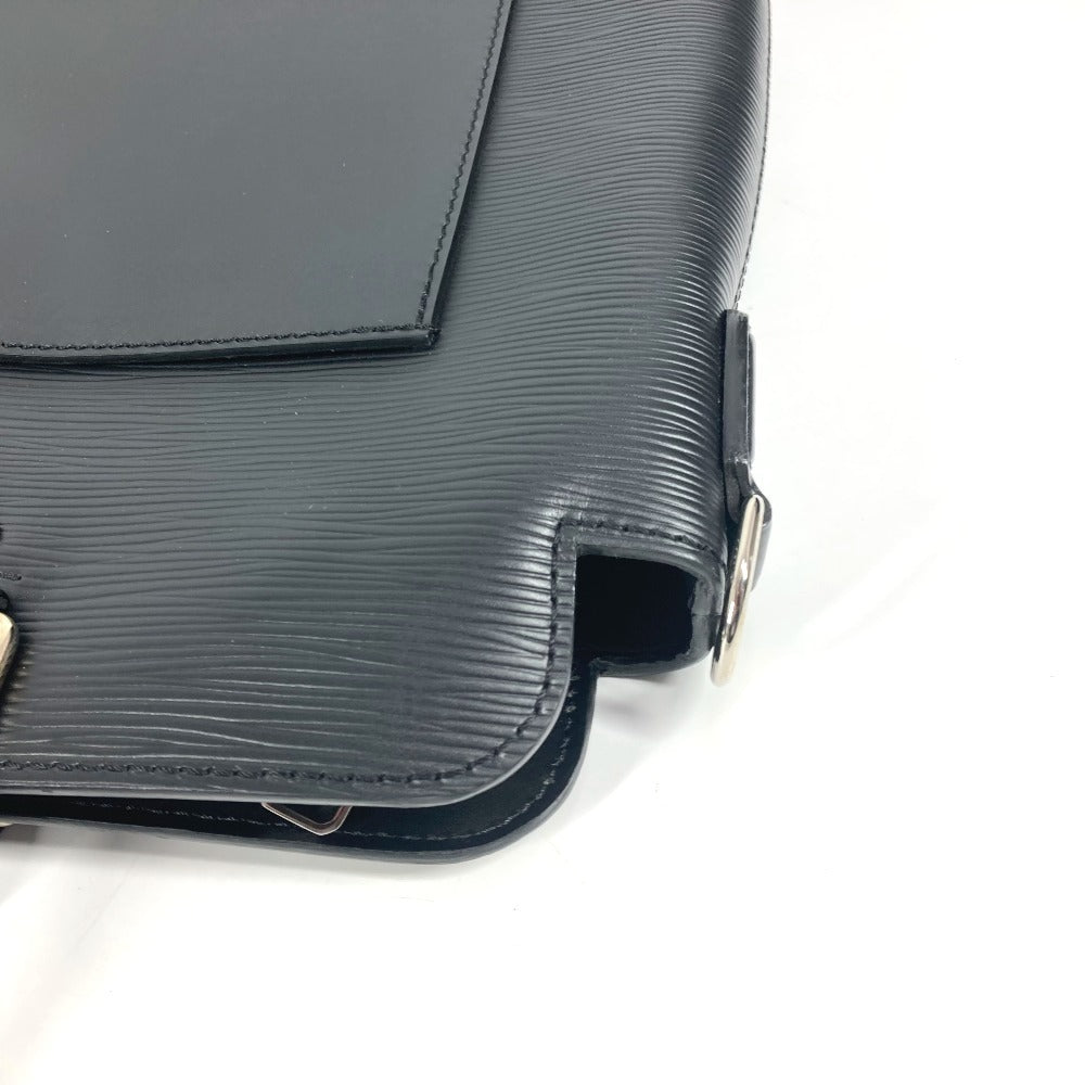 LOUIS VUITTON M58847 Epi Brooks Tote Bag, Handbag, Tote Bag, Shoulder Bag, Business Bag, Epi Leather, Men's, Noir Black