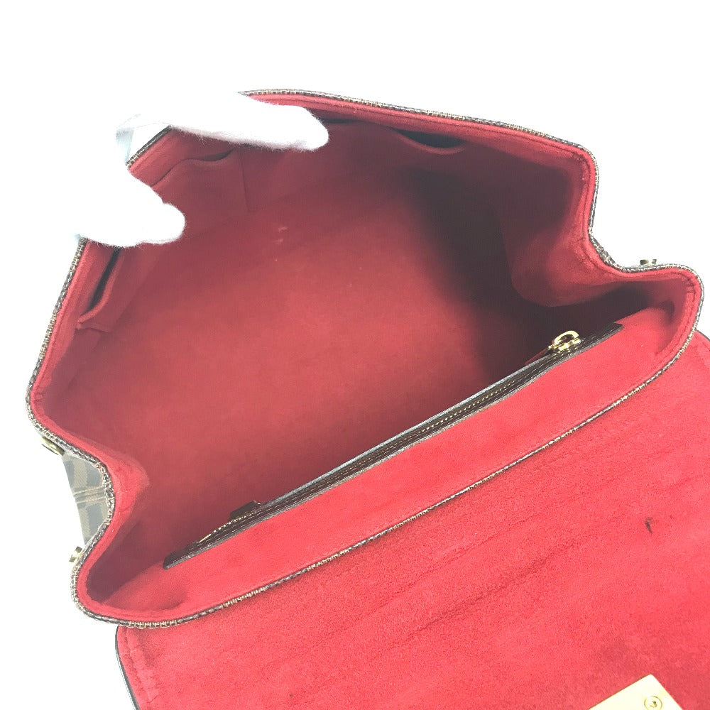 LOUIS VUITTON N41168 ダミエ ベルガモMM カバン 肩掛け ショルダーバッグ ハンドバッグ ダミエキャンバス レディース エベヌ ブラウン