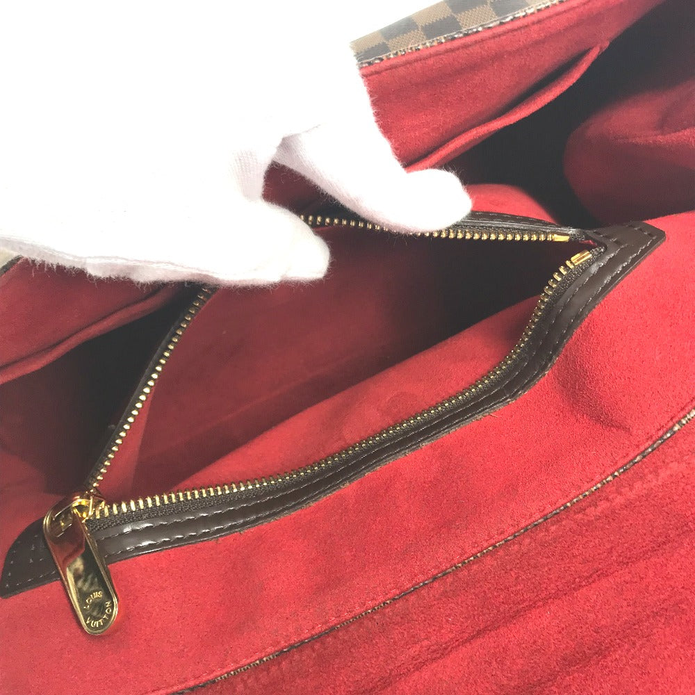 LOUIS VUITTON N41168 ダミエ ベルガモMM カバン 肩掛け ショルダーバッグ ハンドバッグ ダミエキャンバス レディース エベヌ ブラウン