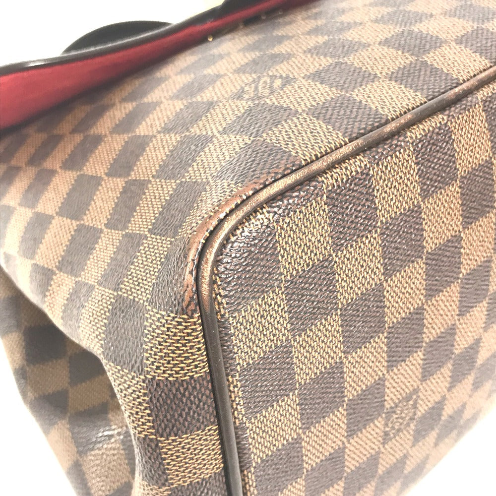 LOUIS VUITTON N41168 ダミエ ベルガモMM カバン 肩掛け ショルダーバッグ ハンドバッグ ダミエキャンバス レディース エベヌ ブラウン