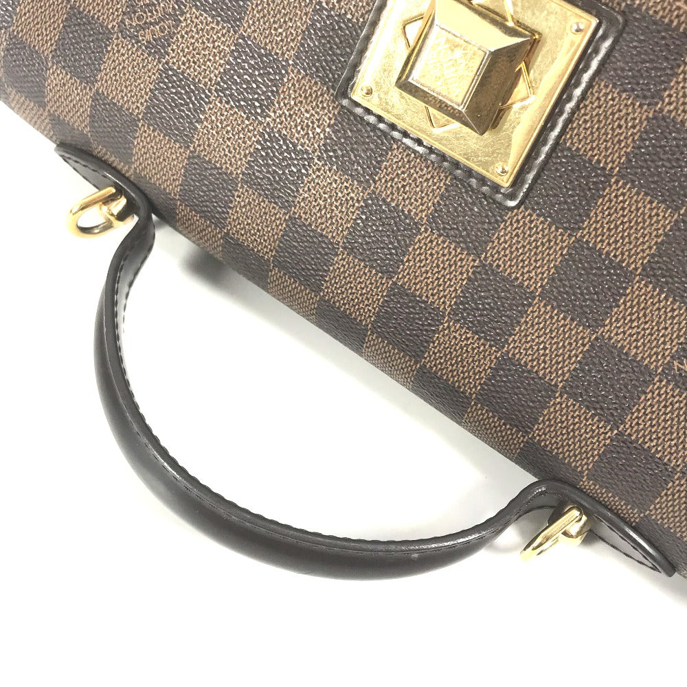 LOUIS VUITTON N41168 ダミエ ベルガモMM カバン 肩掛け ショルダーバッグ ハンドバッグ ダミエキャンバス レディース エベヌ ブラウン