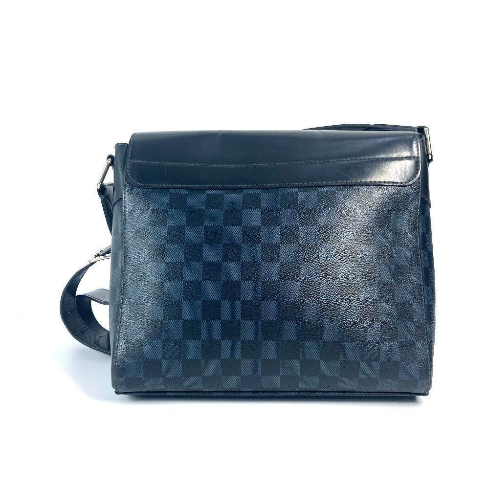 LOUIS VUITTON N41587 ダミエコバルト ニューポート メッセンジャーPM ポシェット 斜め掛け カバン ショルダーバッグ ダミエコバルトキャンバス ユニセックス ネイビー