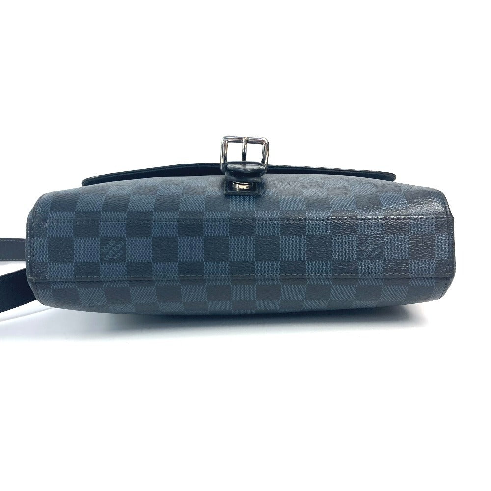 LOUIS VUITTON N41587 ダミエコバルト ニューポート メッセンジャーPM ポシェット 斜め掛け カバン ショルダーバッグ ダミエコバルトキャンバス ユニセックス ネイビー