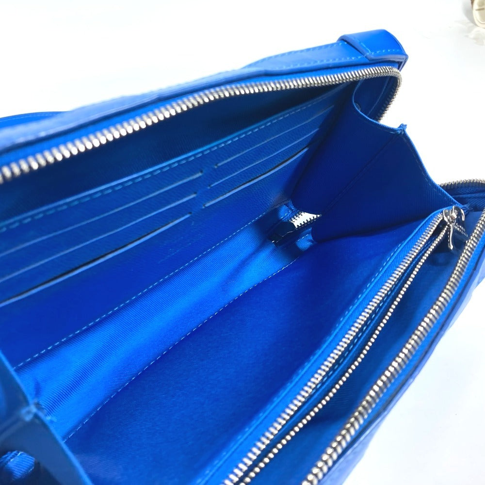 LOUIS VUITTON M45432 モノグラムクラウズ 雲 ソフトトランクウォレット 斜め掛け カバン ポシェット 長財布 クラッチバッグ ショルダーバッグ レザー ユニセックス ブルー