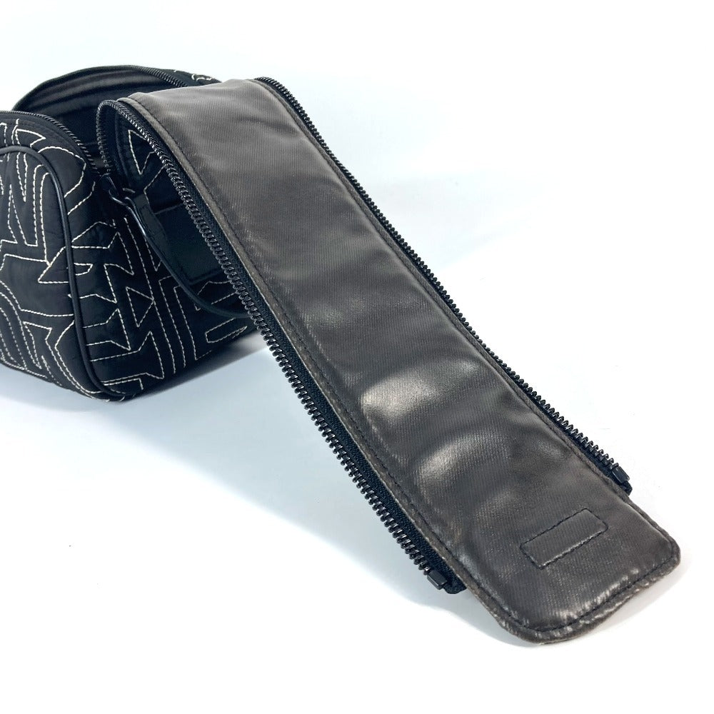 LOUIS VUITTON M21435 LV スノー コレクション ドップキット ポーチ カバン セカンドバッグ クラッチバッグ ナイロン ユニセックス ブラック