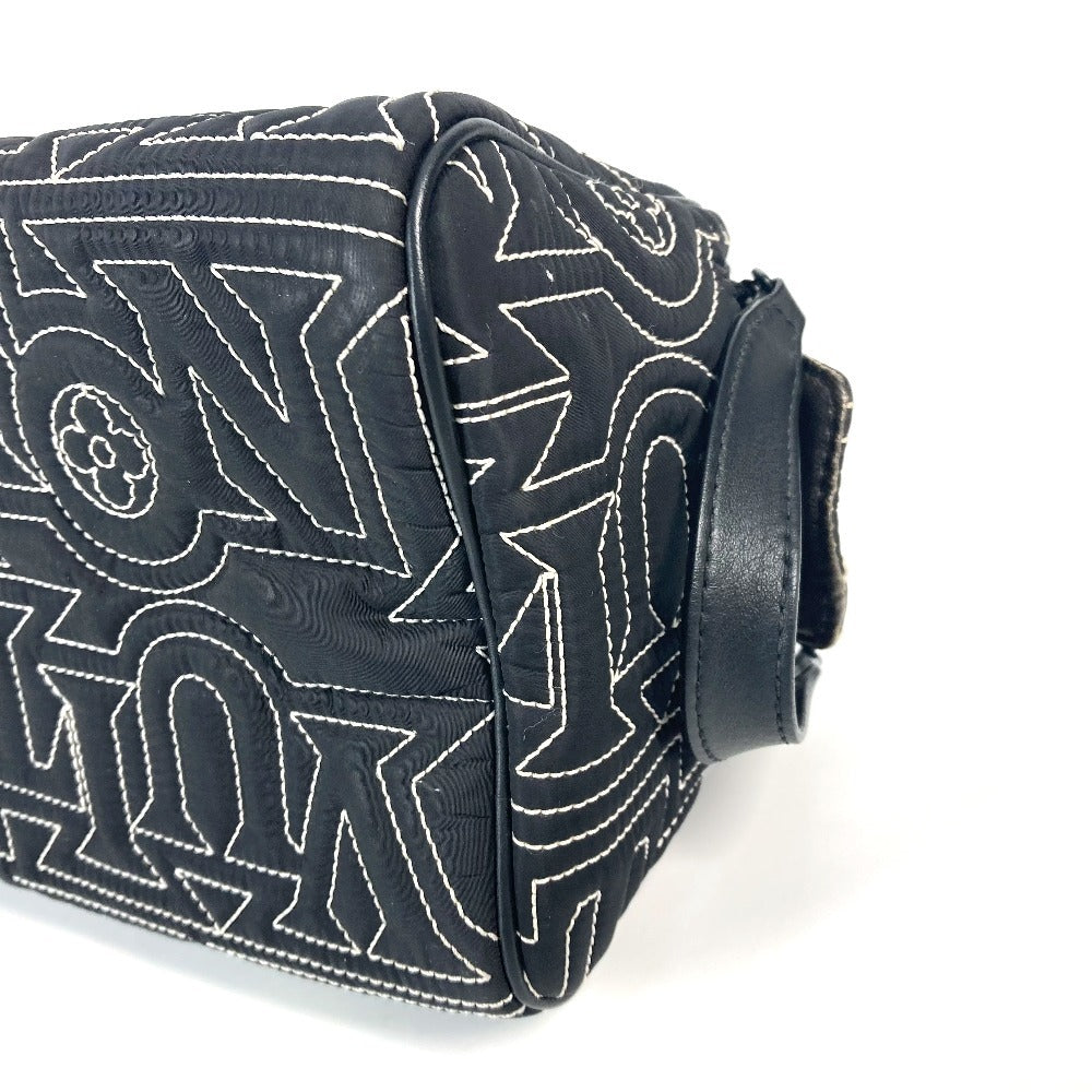 LOUIS VUITTON M21435 LV スノー コレクション ドップキット ポーチ カバン セカンドバッグ クラッチバッグ ナイロン ユニセックス ブラック