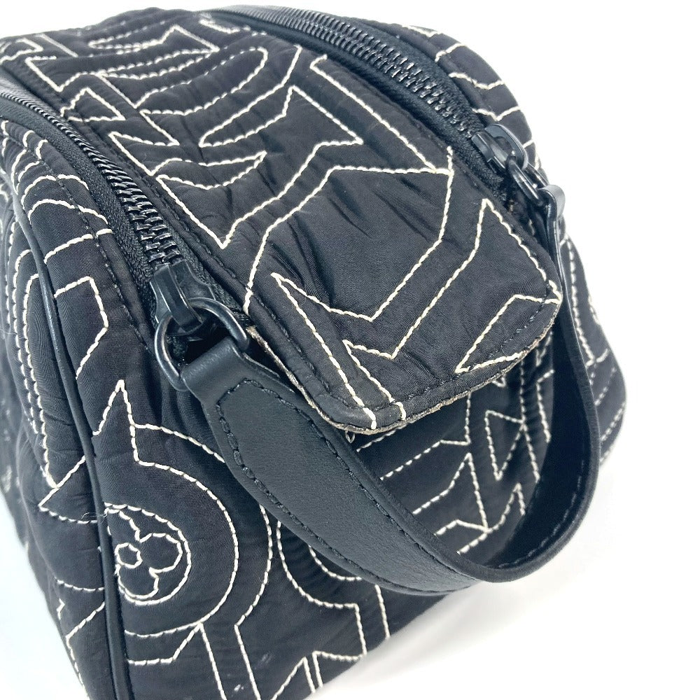LOUIS VUITTON M21435 LV スノー コレクション ドップキット ポーチ カバン セカンドバッグ クラッチバッグ ナイロン ユニセックス ブラック