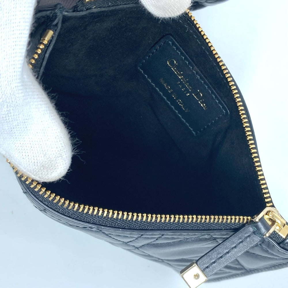Dior M2821OSHJ 2WAYバッグ トゥジュール ミディアム カバン トートバッグ ハンドバッグ ポーチ付き ショルダーバッグ カーフスキン レディース ブラック
