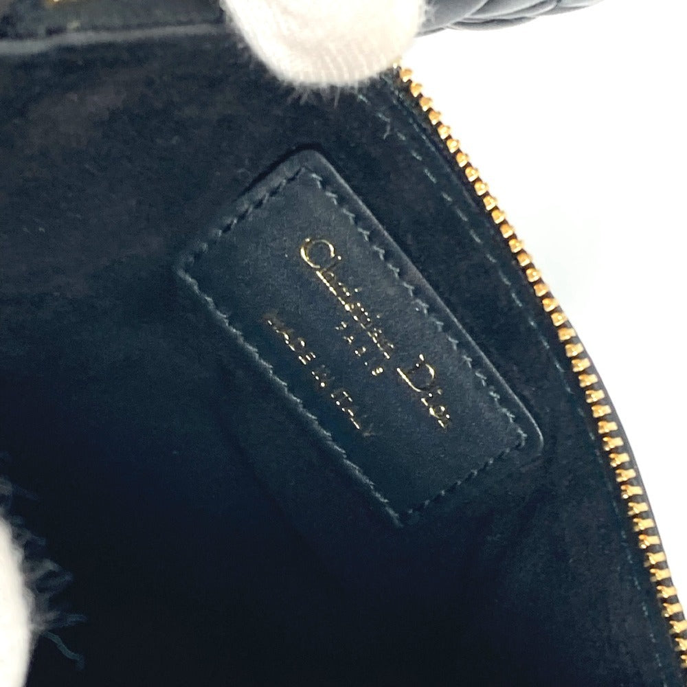Dior M2821OSHJ 2WAYバッグ トゥジュール ミディアム カバン トートバッグ ハンドバッグ ポーチ付き ショルダーバッグ カーフスキン レディース ブラック