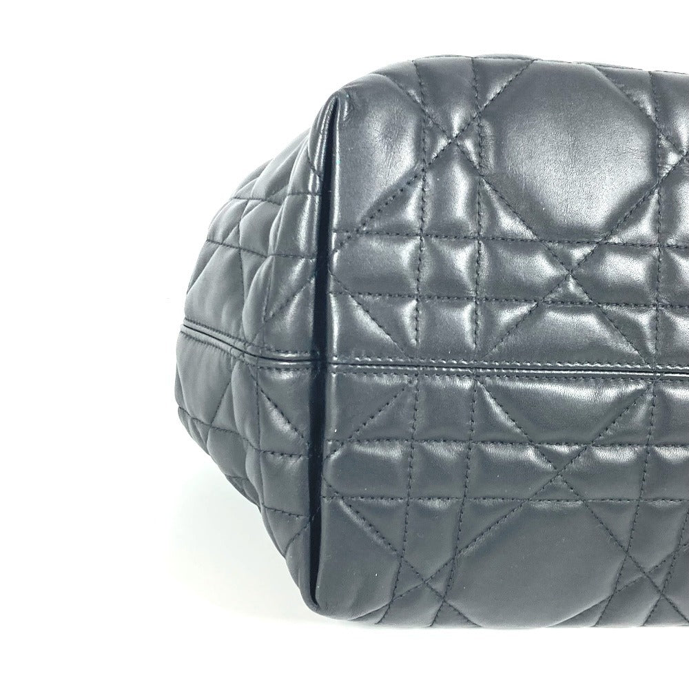 Dior M2821OSHJ 2WAYバッグ トゥジュール ミディアム カバン トートバッグ ハンドバッグ ポーチ付き ショルダーバッグ カーフスキン レディース ブラック