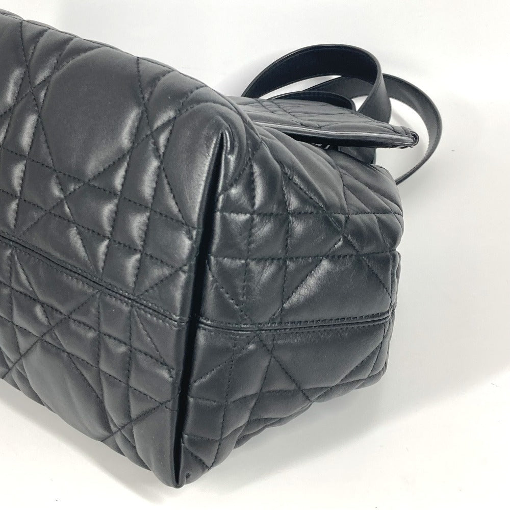 Dior M2821OSHJ 2WAYバッグ トゥジュール ミディアム カバン トートバッグ ハンドバッグ ポーチ付き ショルダーバッグ カーフスキン レディース ブラック