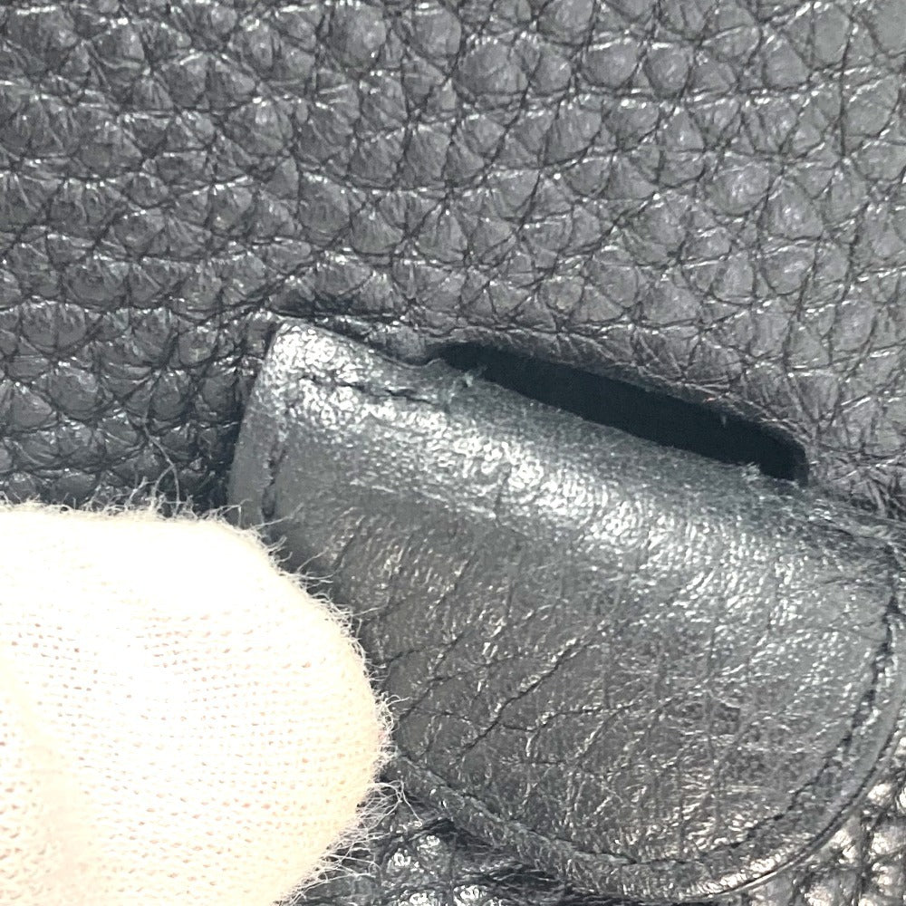 HERMES エブリン 3 GM カバン H パンチングロゴ ショルダーバッグ トリヨンクレマンス ユニセックス ブラック