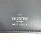 VALENTINO VLTNロゴ ネックウォレット 財布 小銭入れ ストラップ付 2つ折り財布 レザー レディース ブラック